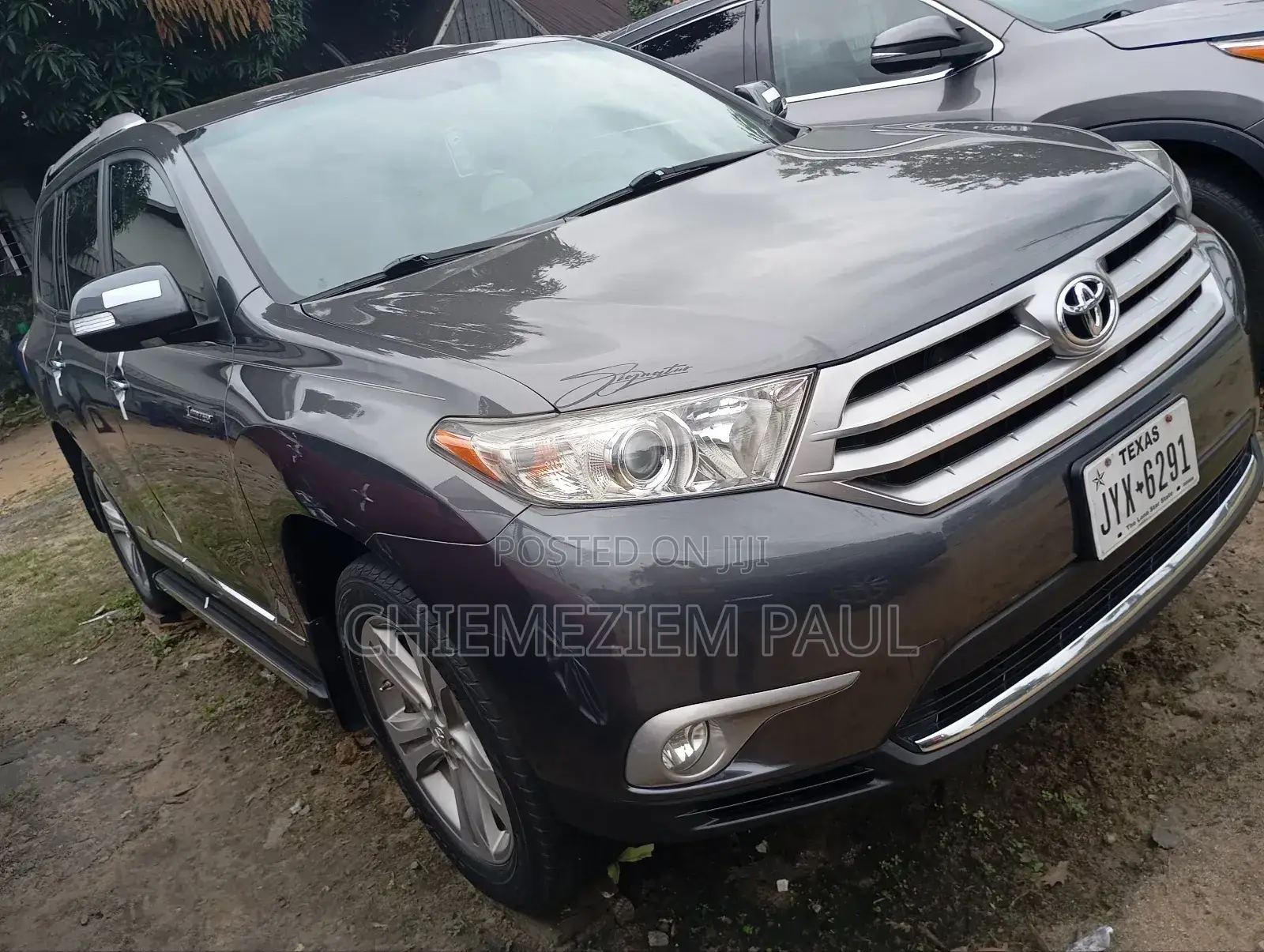 Toyota Highlander Limited 3.5L 2WD 2013 Gray