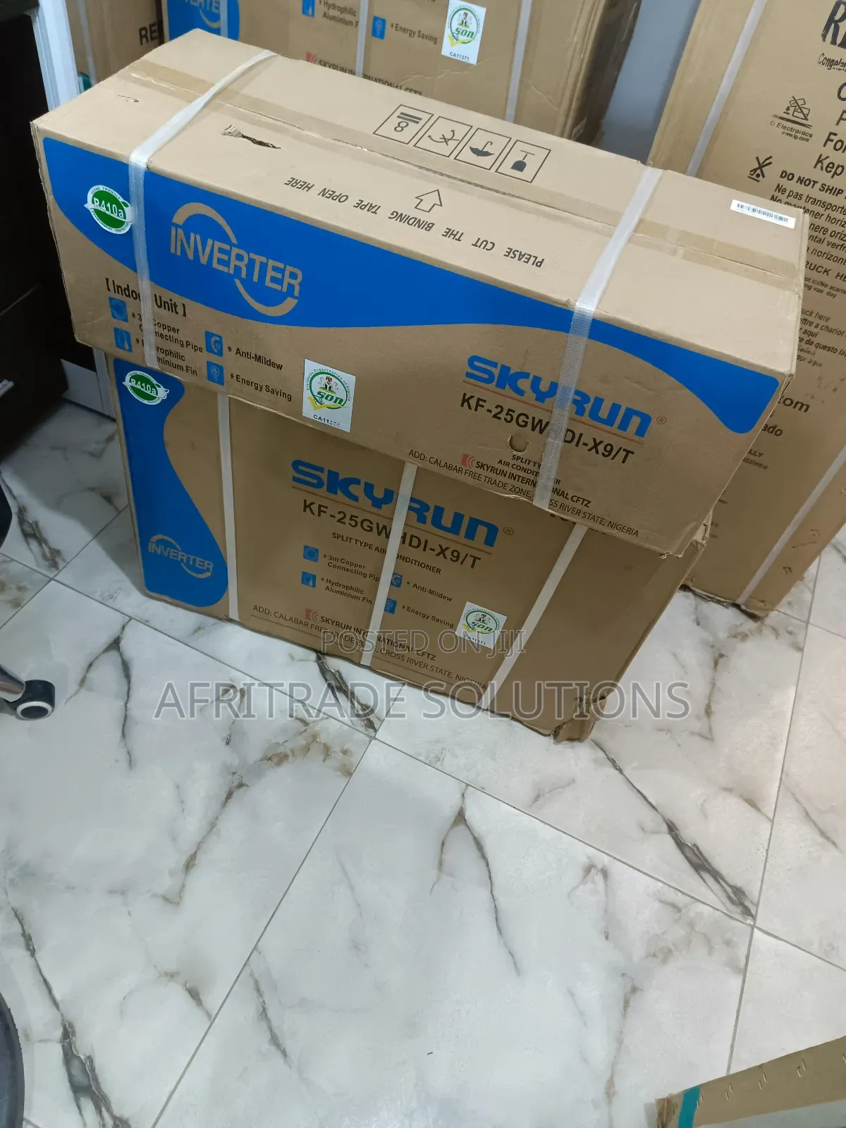 Skyrun 1hp Inverter AC With Installation Kits