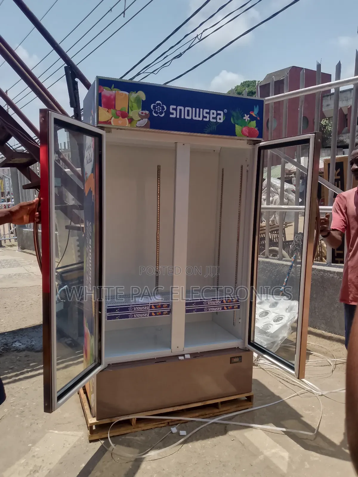 Original >Snowsea Chiller 630 L Doors Fridge Extra Cooling
