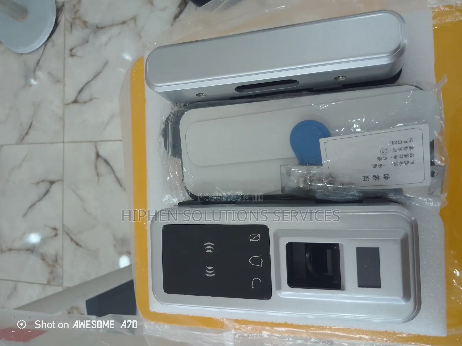 Fingerprint APP Card Password Key Electronic Home Lock