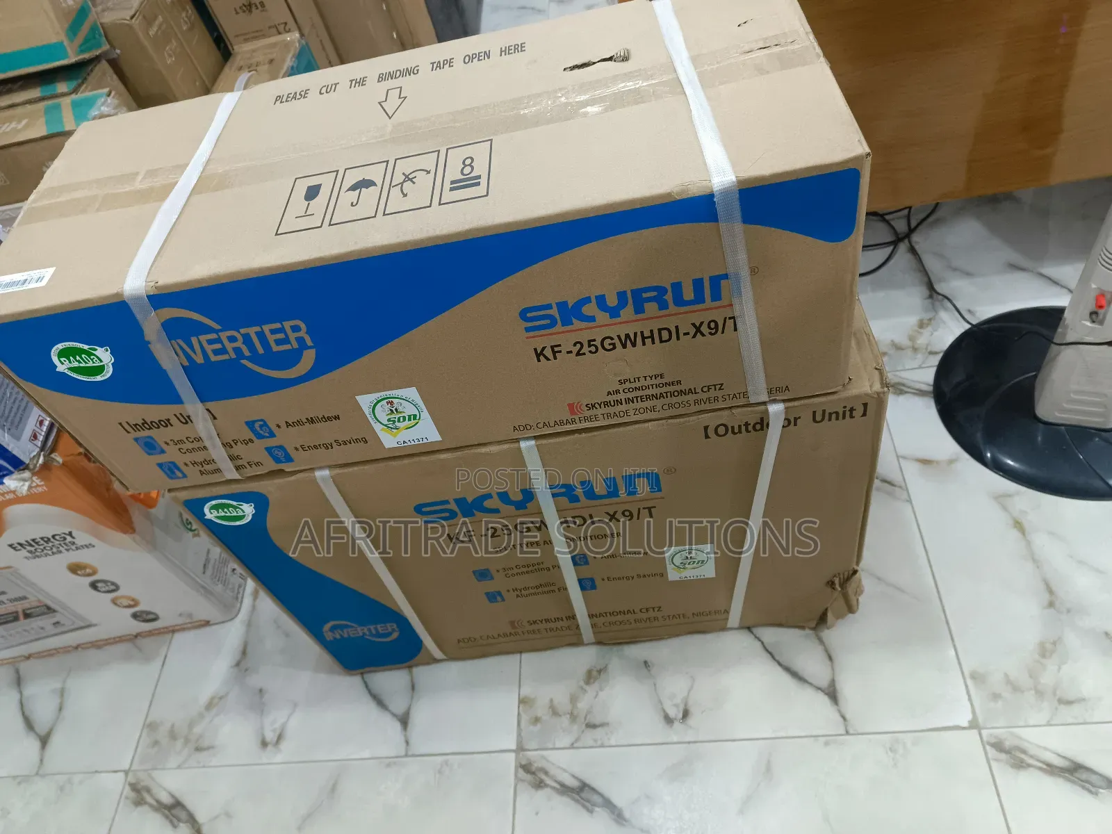 Skyrun Inverter Air Conditioner-1hp- Big Diameter Fan