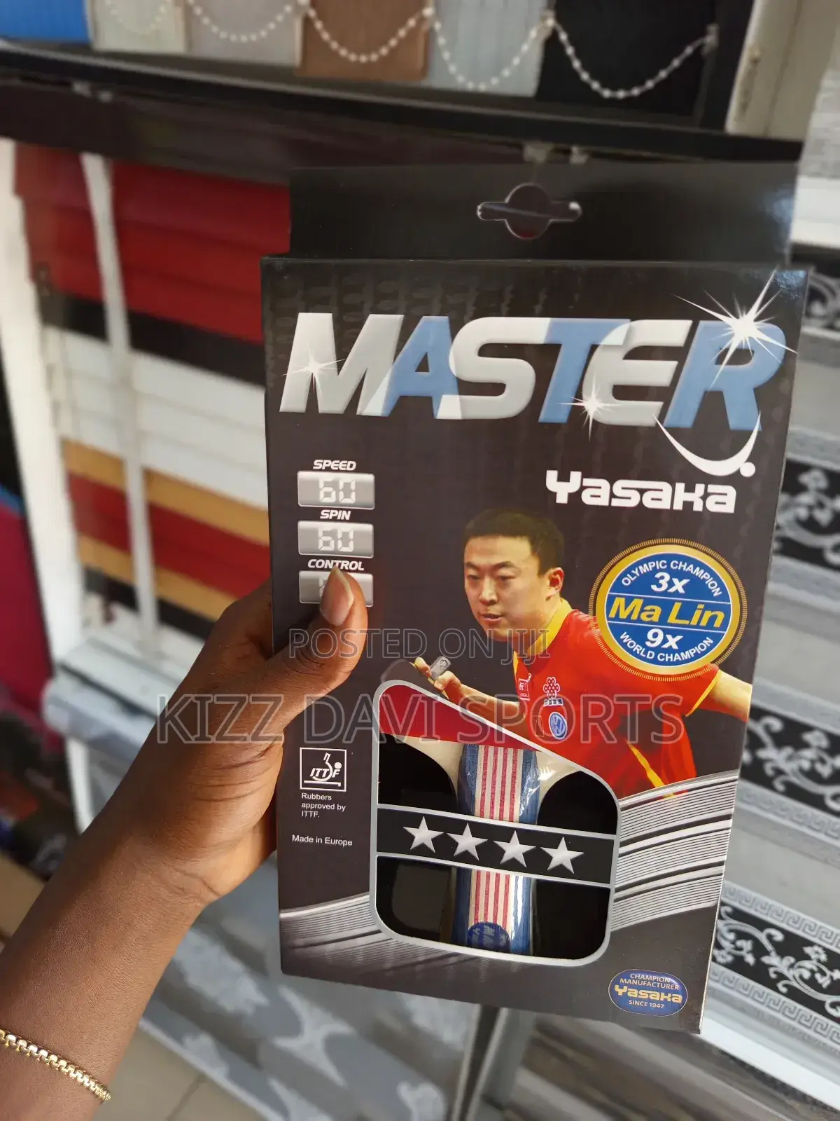 Yasaka Table Tennis Bat 4 Stars