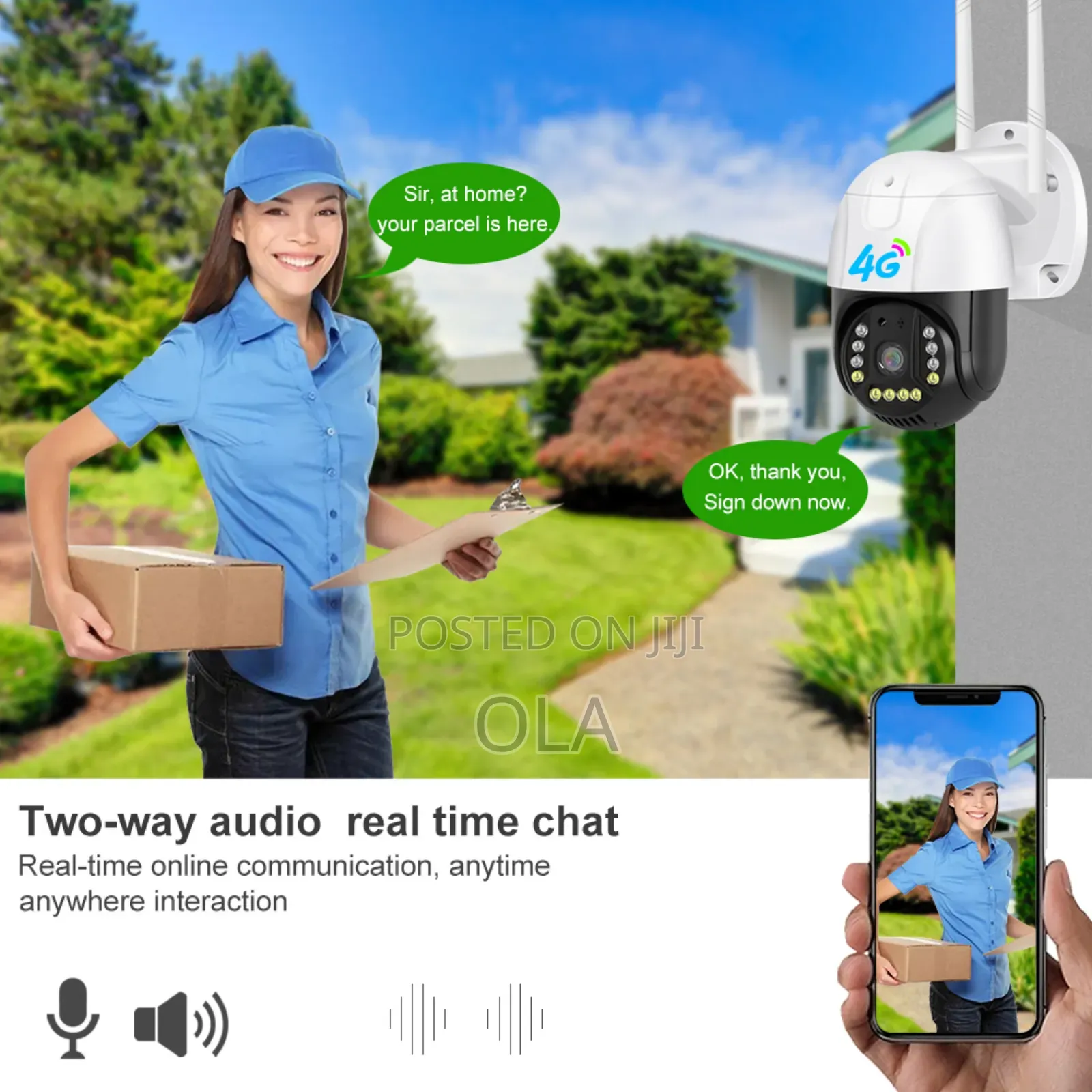 4g PTZ Wifi CCTV Camera