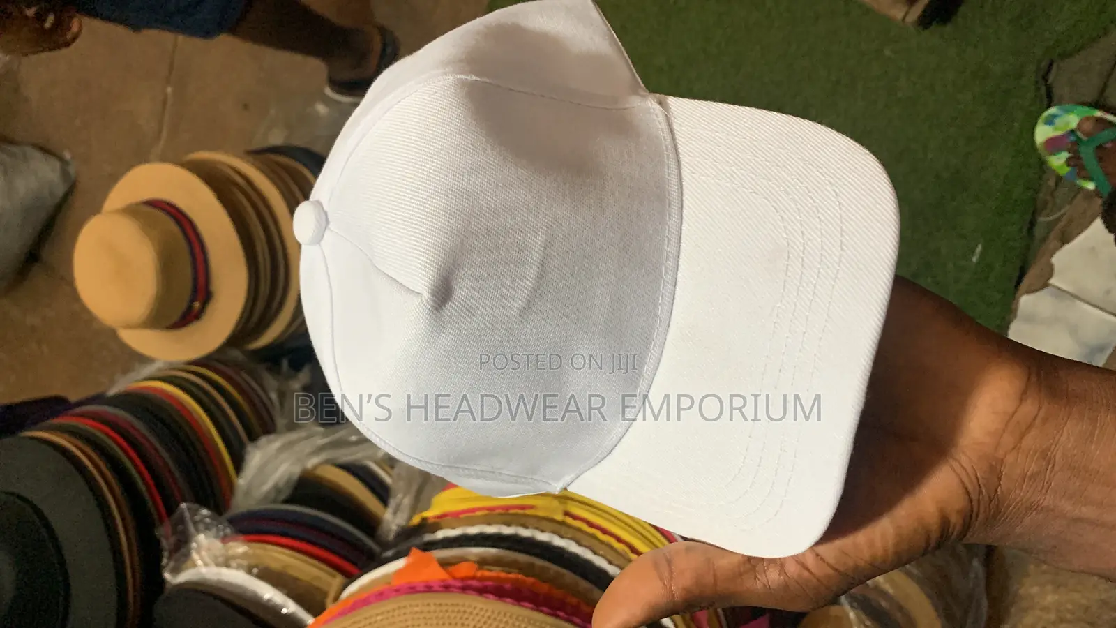 5-Panel, High-Quality Buckle Face Cap."