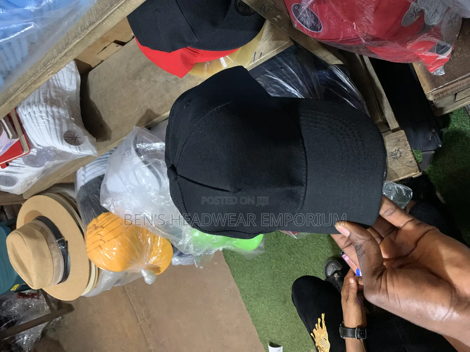 5-Panel, High-Quality Buckle Face Cap."
