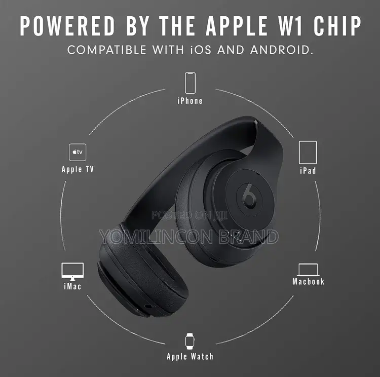 Beats Studio3 Wireless Noise Cancelling Over-Ear Headphones