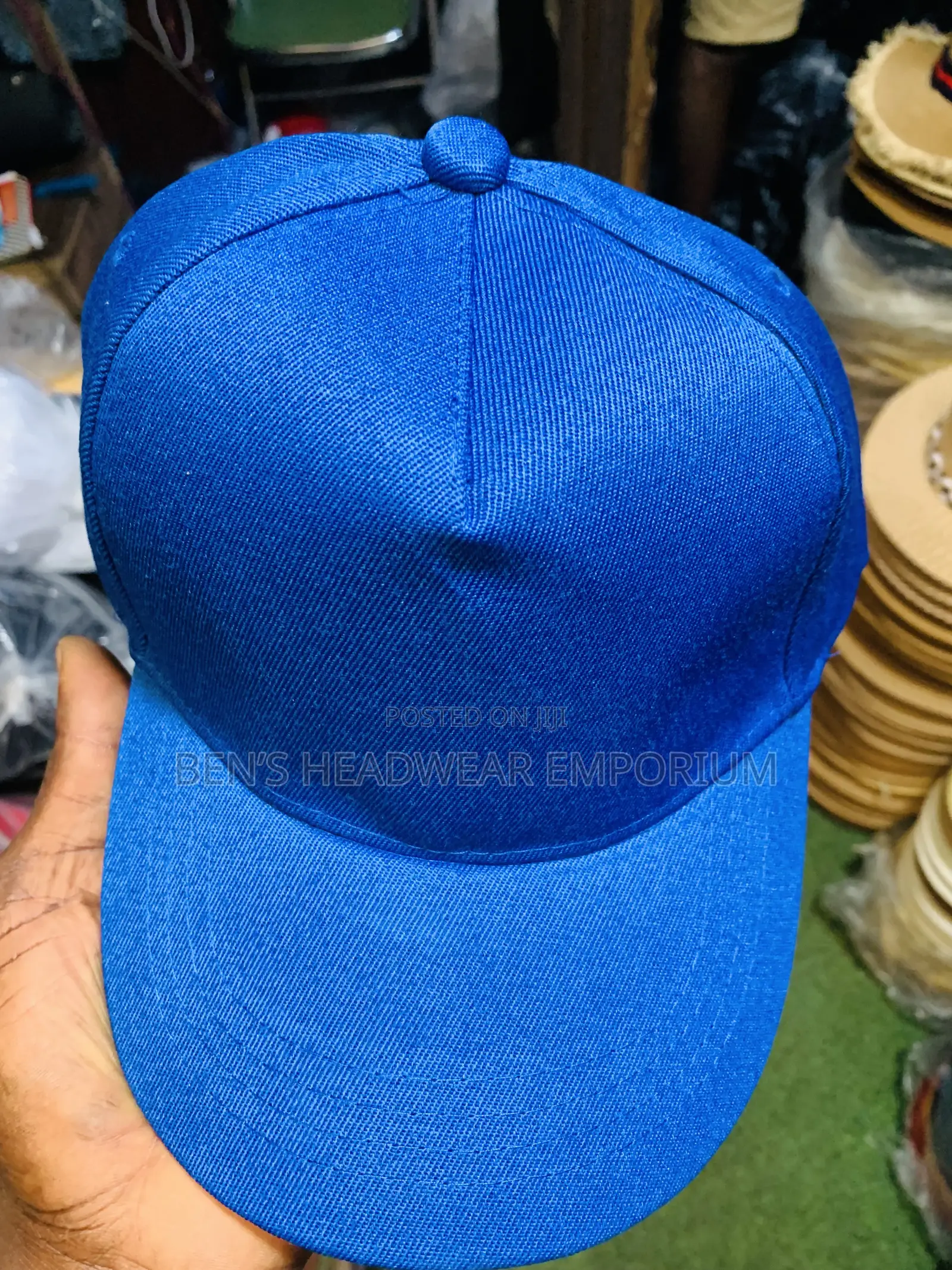 5-Panel, High-Quality Buckle Face Cap."