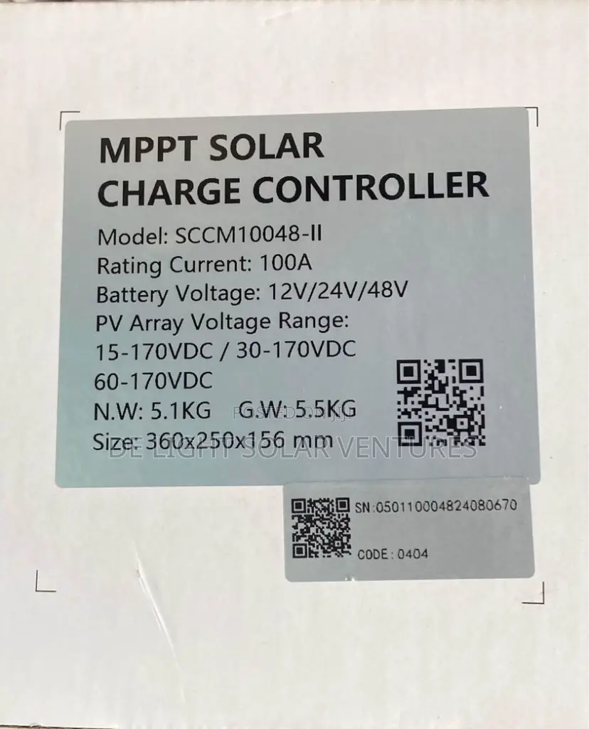 12-48v 100A Felicity Solar MPPT Charge Controller
