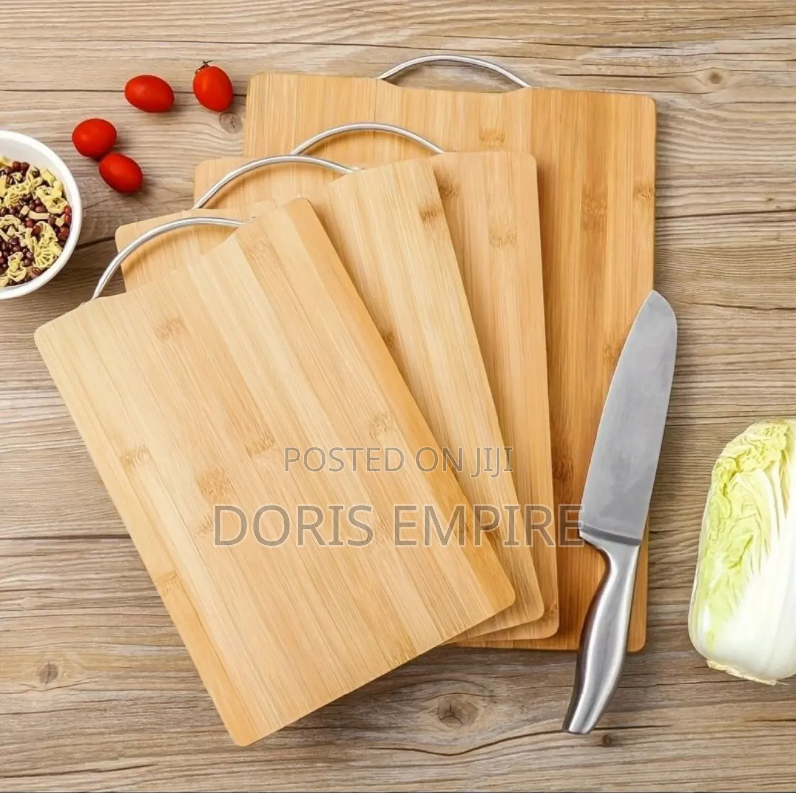 Quality Wooden Chopping Board With Handle.