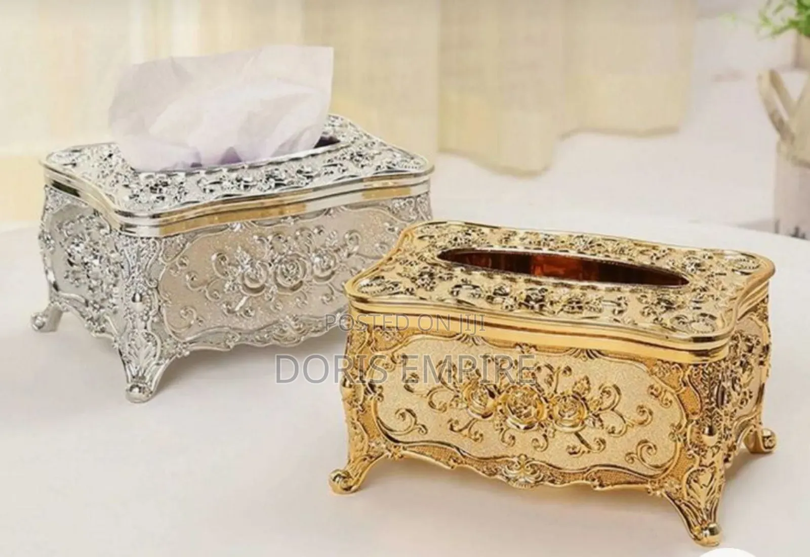 Luxury Tissues Storage Box, Suitable for Bedroom.