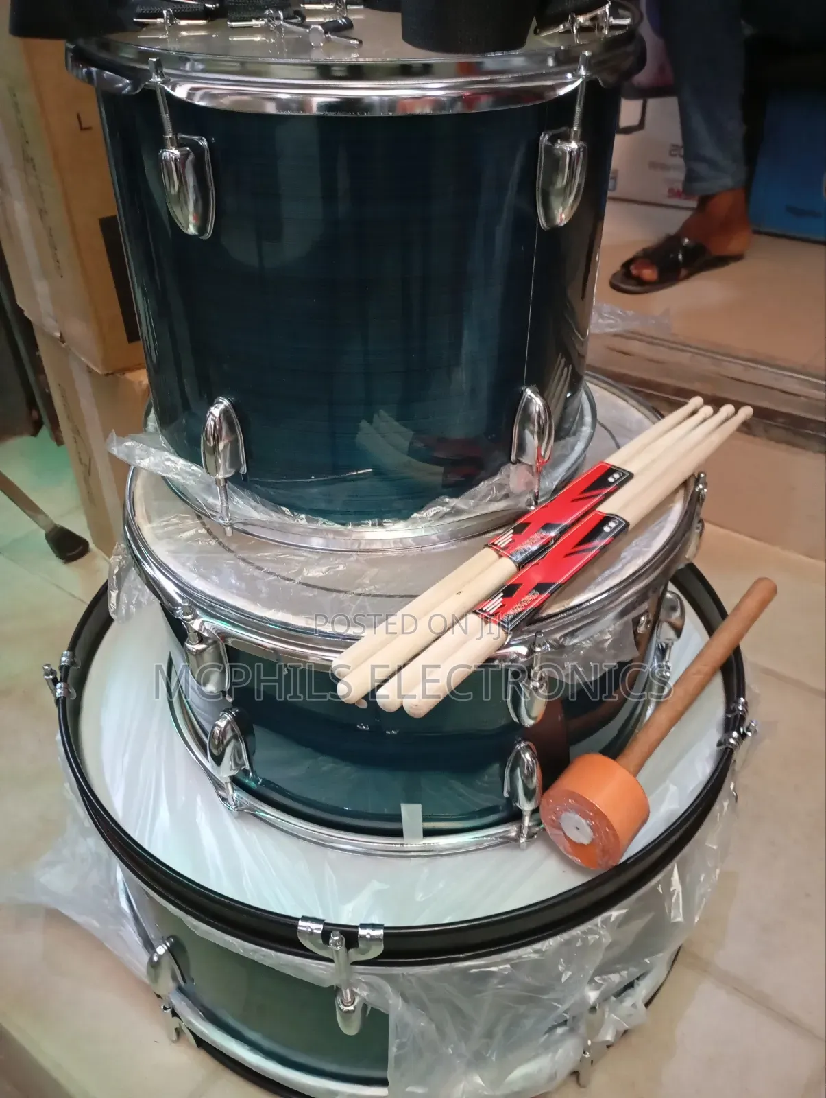 School Children Parade Drums Set