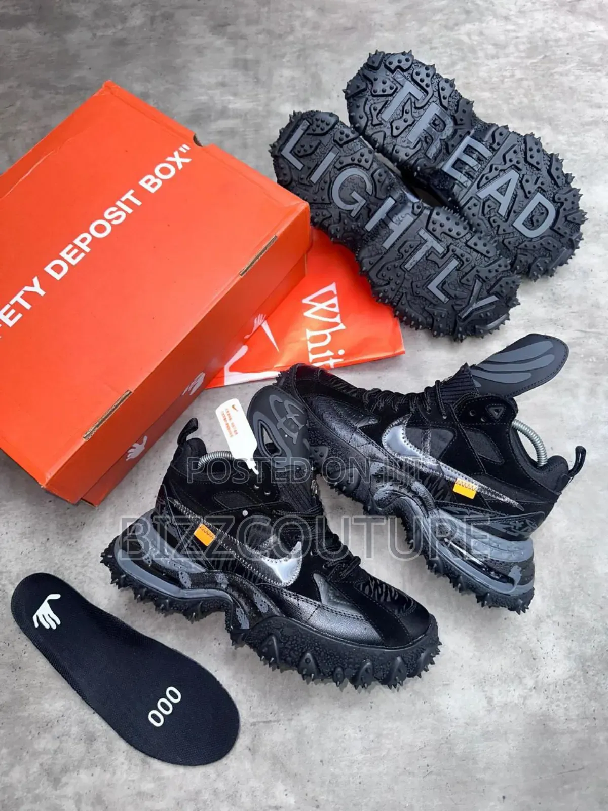 Original OFF-WHITE X NIKE AIR Sneakers Available in Store