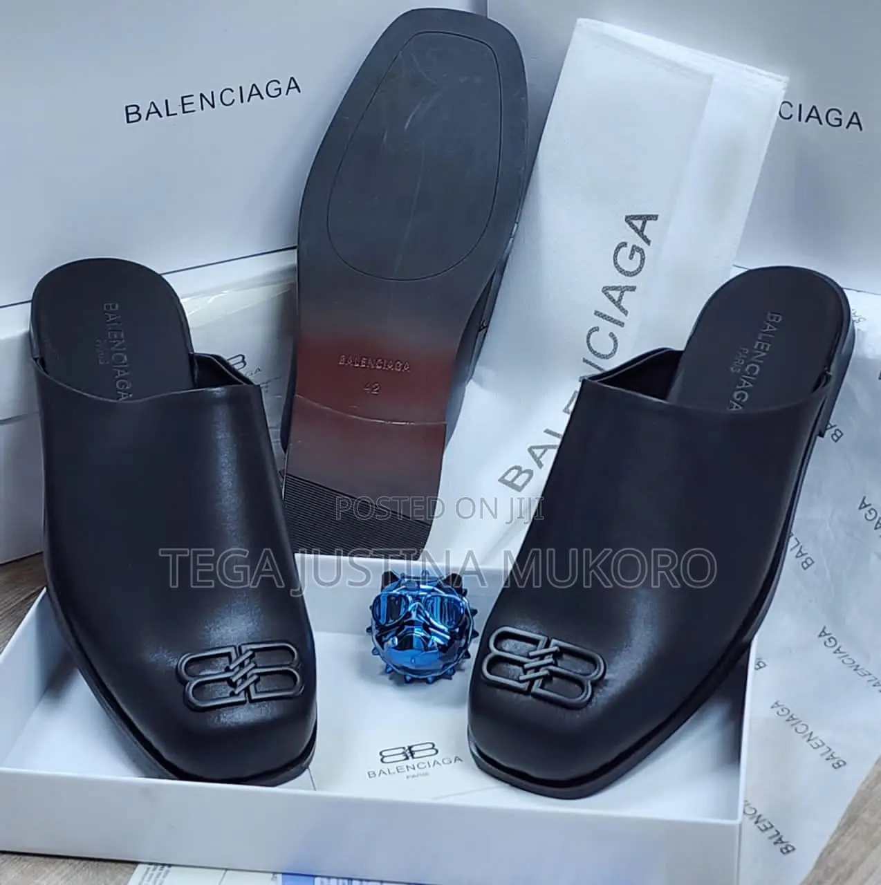 Original Balenciaga Half Shoe