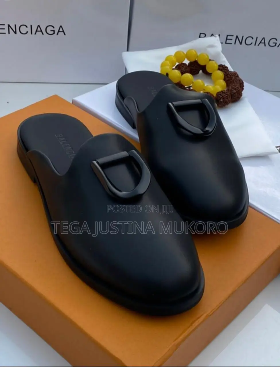 Original Balenciaga Half Shoe