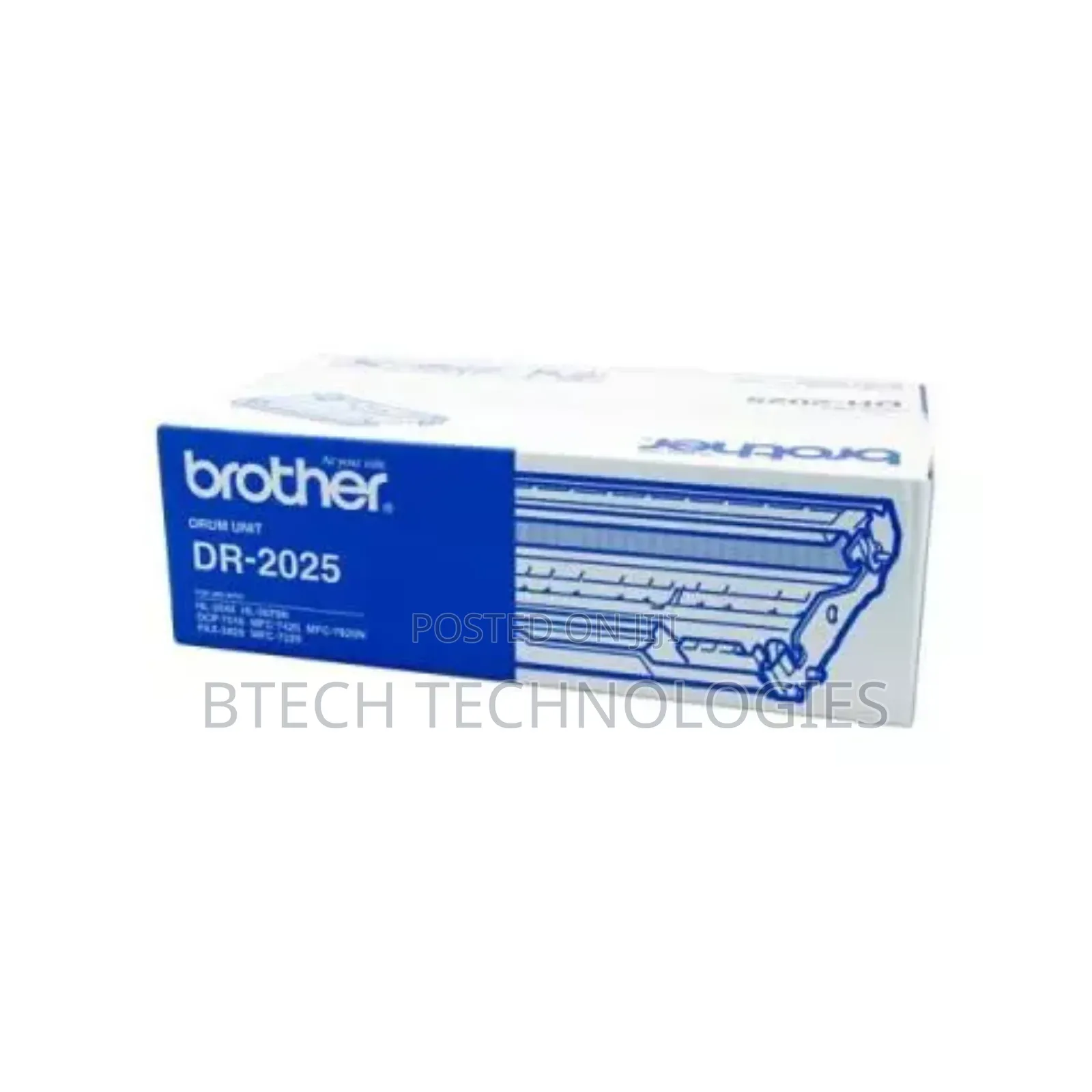 Genuine Brother DR2025 Black Drum Unit – Single Pack.