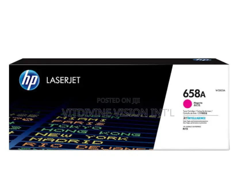 Hp. 658a Magenta ,Cyan Toner Cartridge, Hp M751 Printer