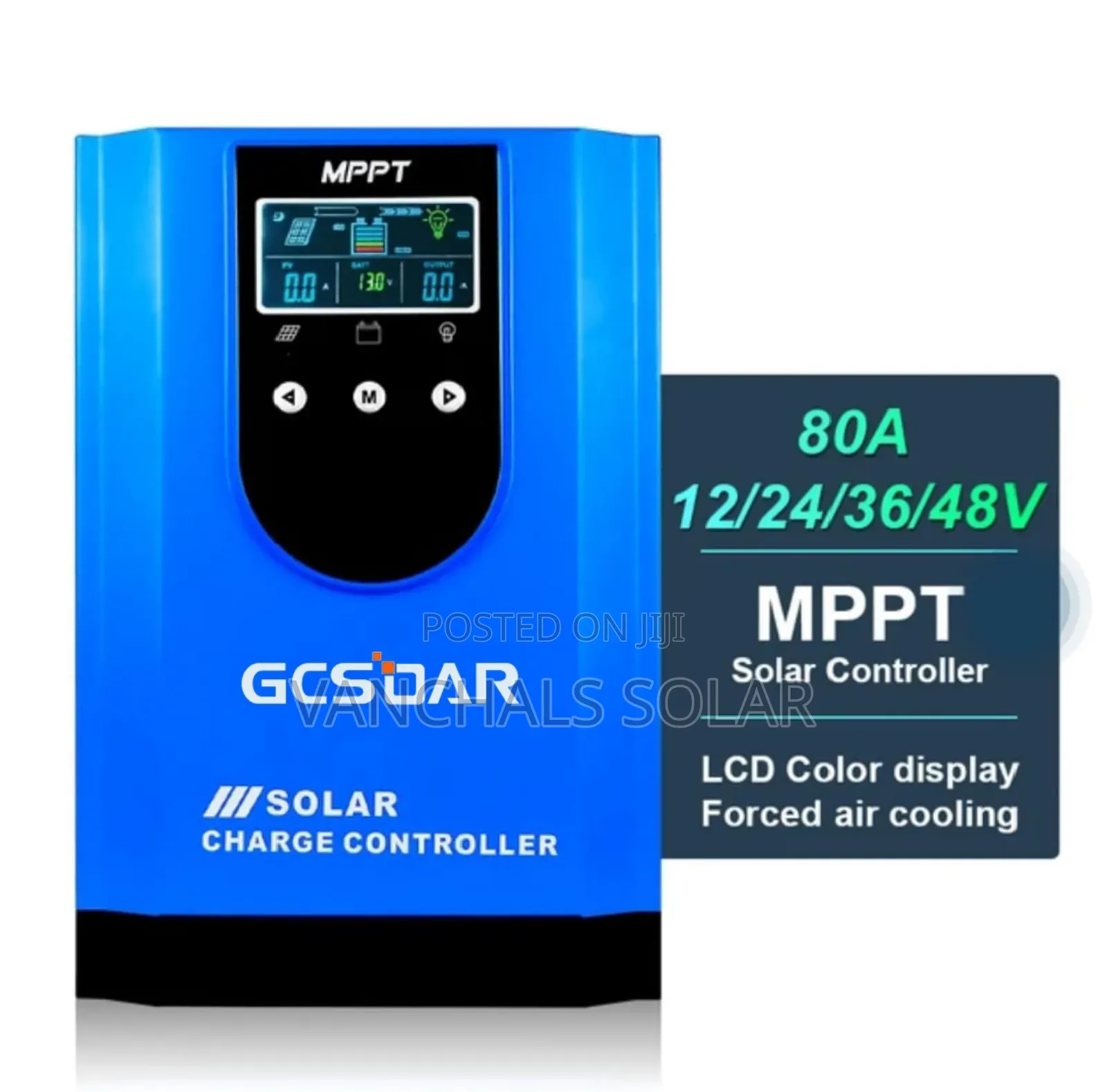 MPPT Solar Charge Controller 80a 12/24/36/48v Auto