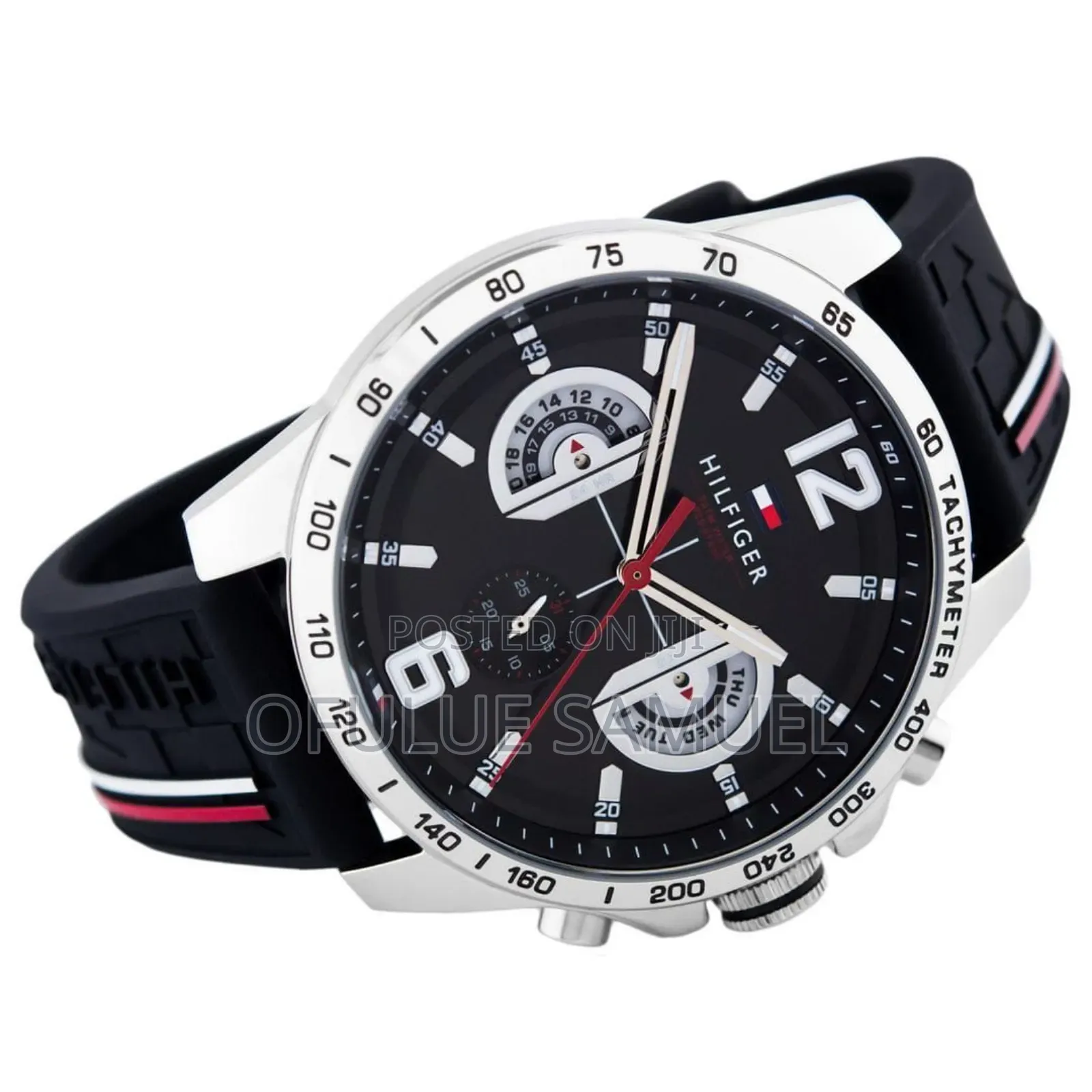 High Quality Tommy Hilfiger Rubber Strap Wristwatch