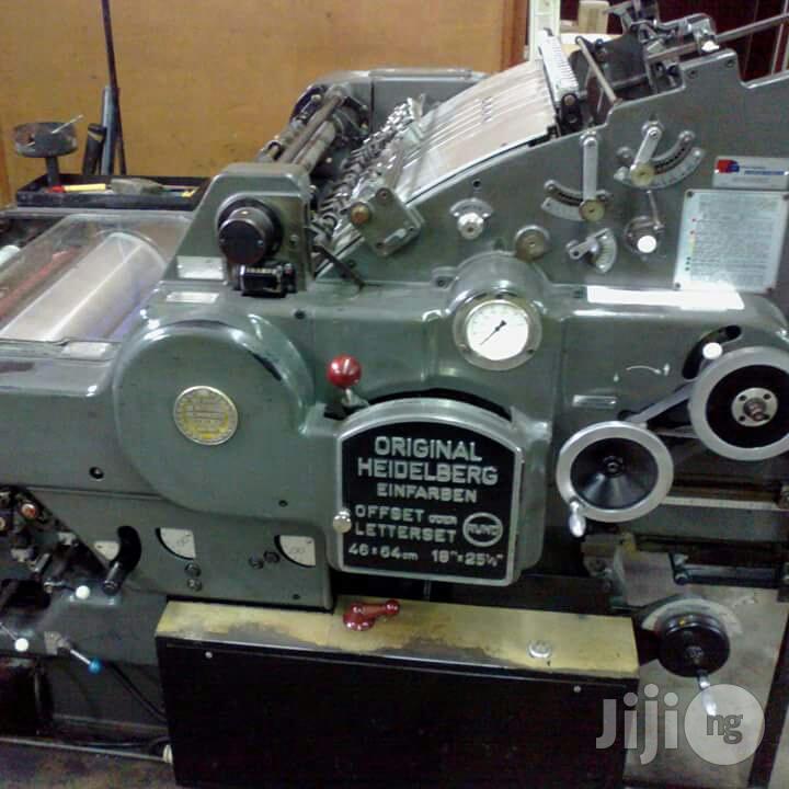 Kord 64 Heidelberg Printing Machine