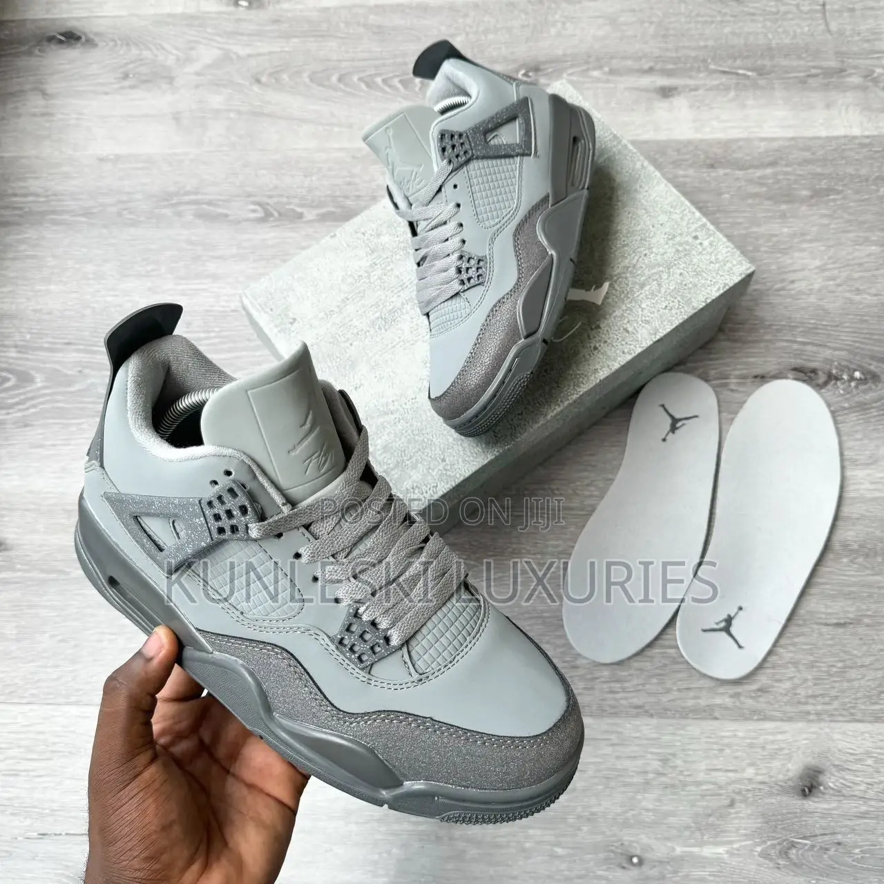 Paris Olympics 24 X Air Jordan Iv (4) Se Wet Cement Sneakers