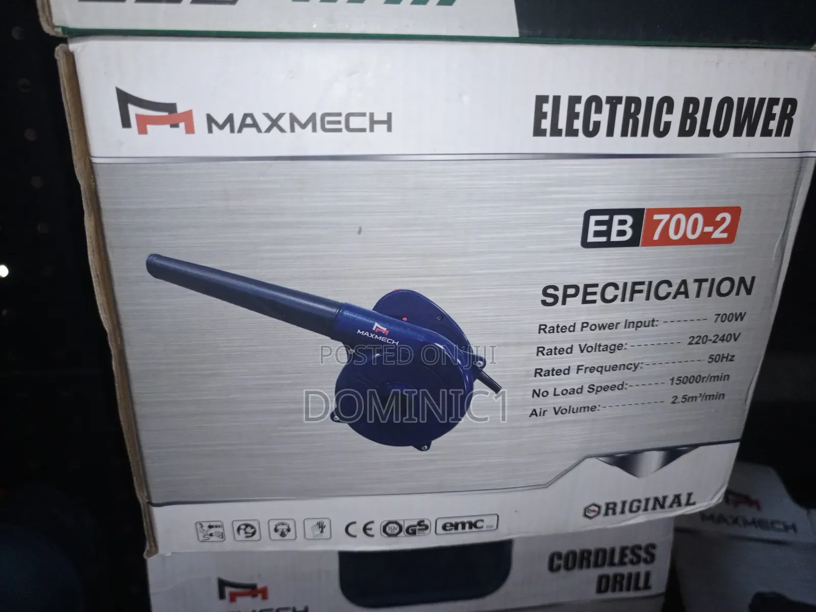 Maxmech Electric Blower 700w