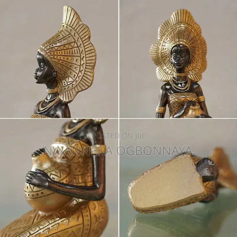Vintage African Black Women's Ornaments