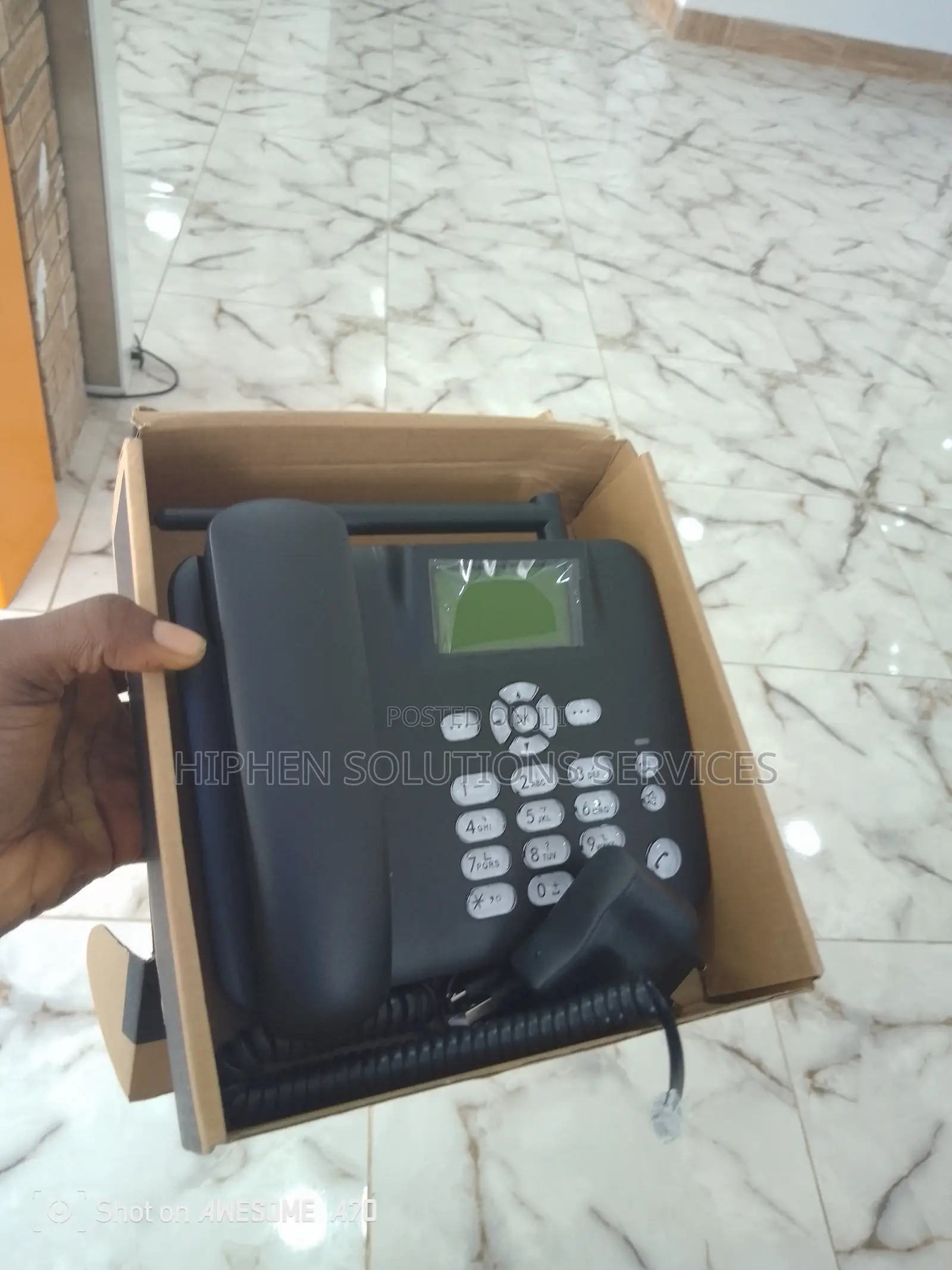 Protable Wireless GSM Desk Phone SIM Card Mobile