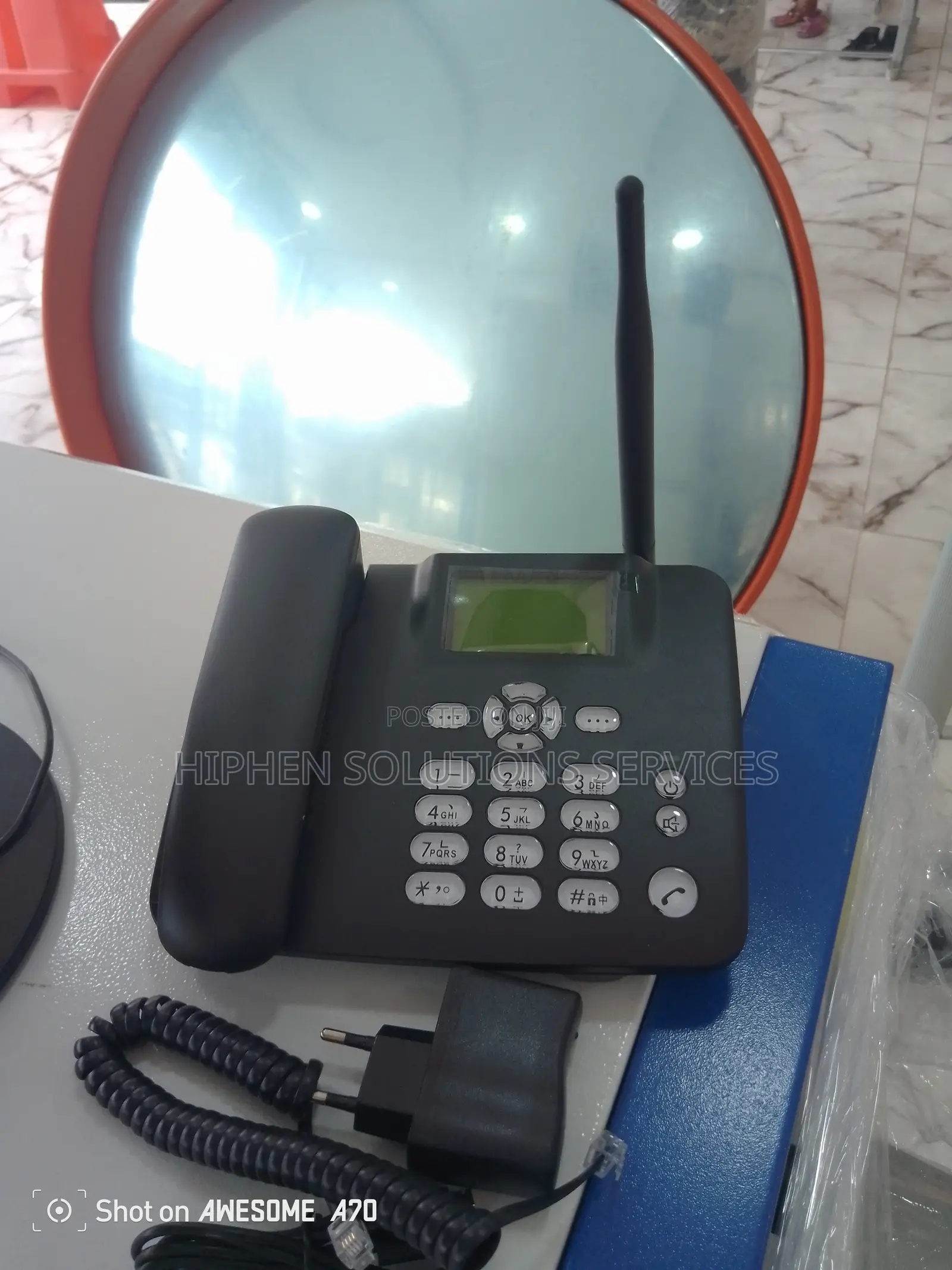 GSM Desk Phone With Sim Slot