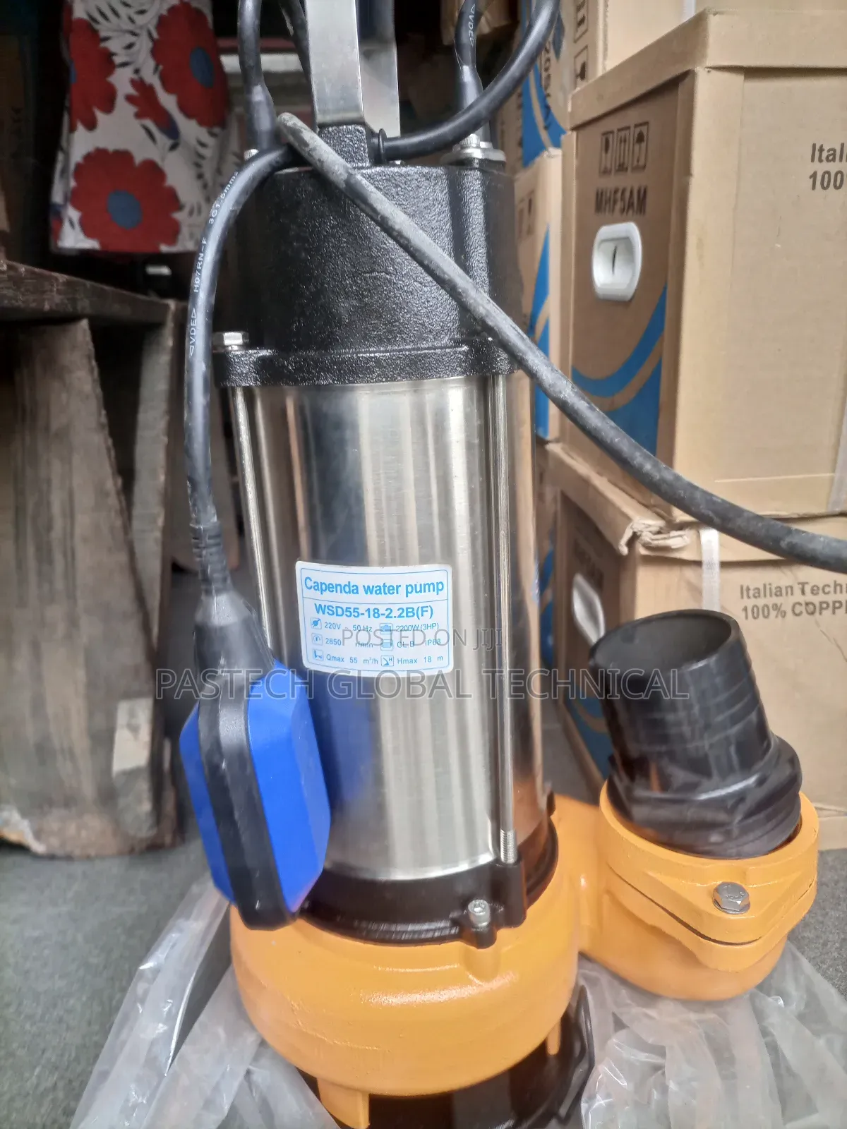 3hp Capenda Sewage Water Pump
