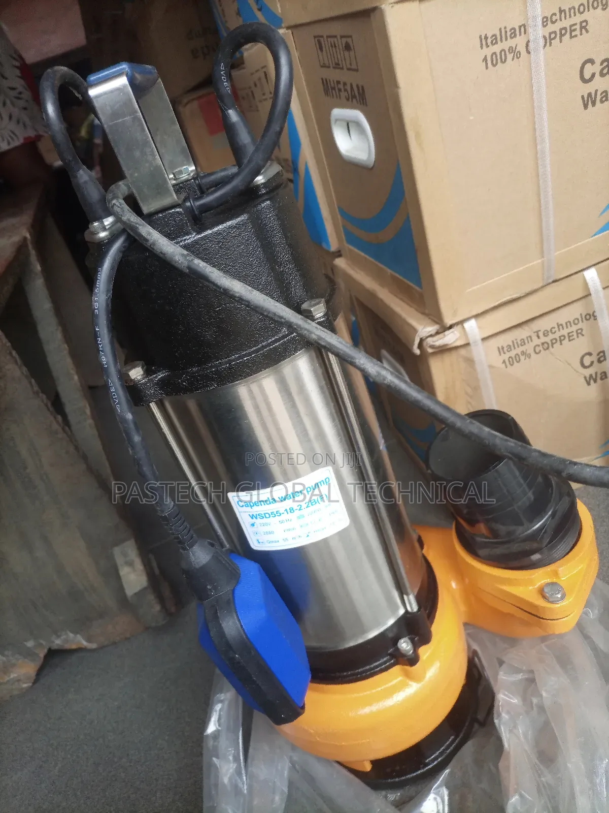 3hp Capenda Sewage Water Pump
