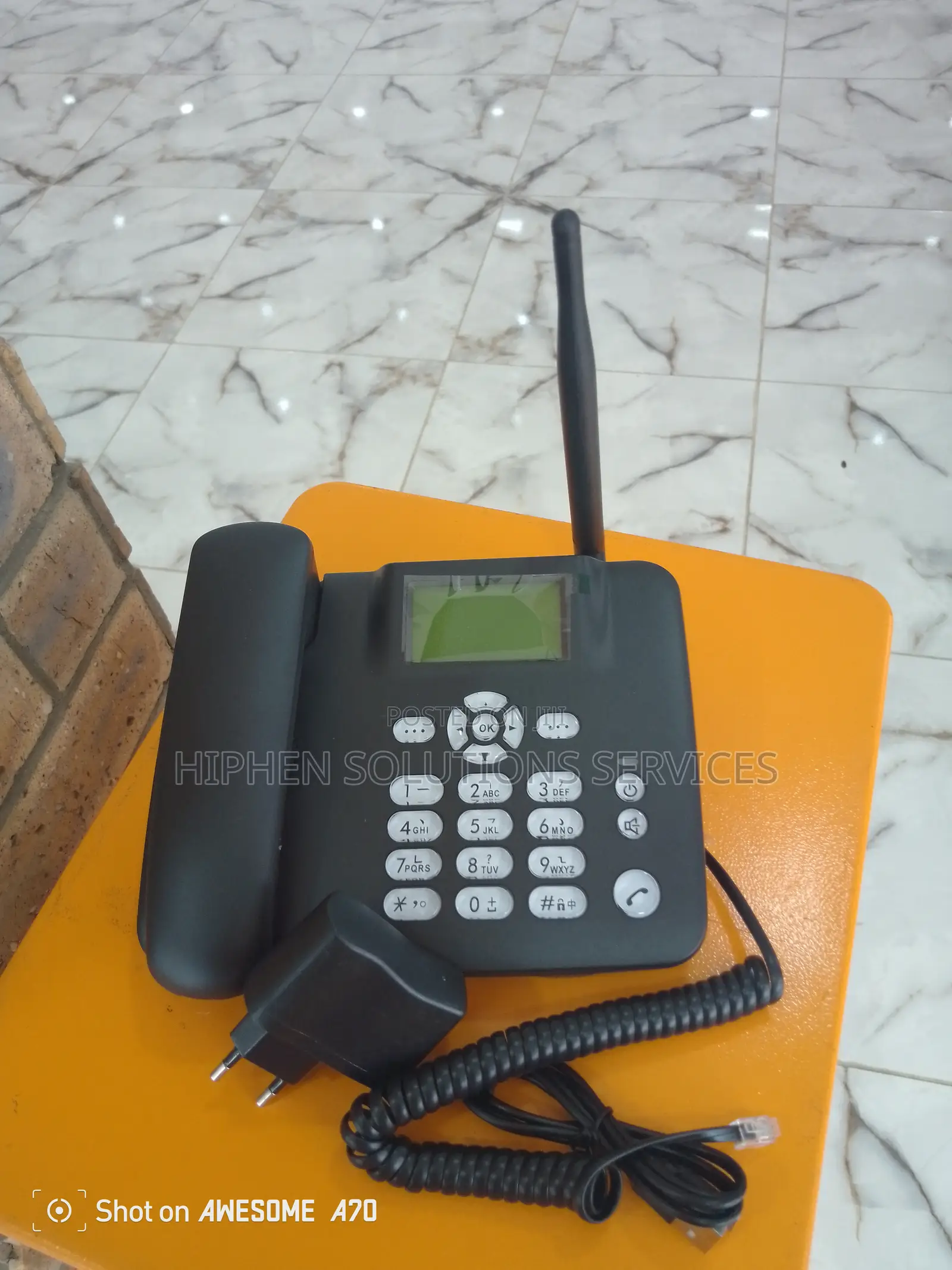 Desk Phone With GSM/SIM Card, Home Landline With FM Radio