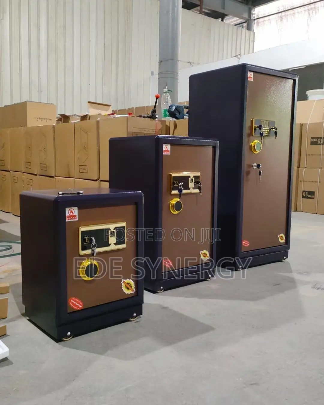 Enhanced Security Fire Proof Safe Smartlock Box