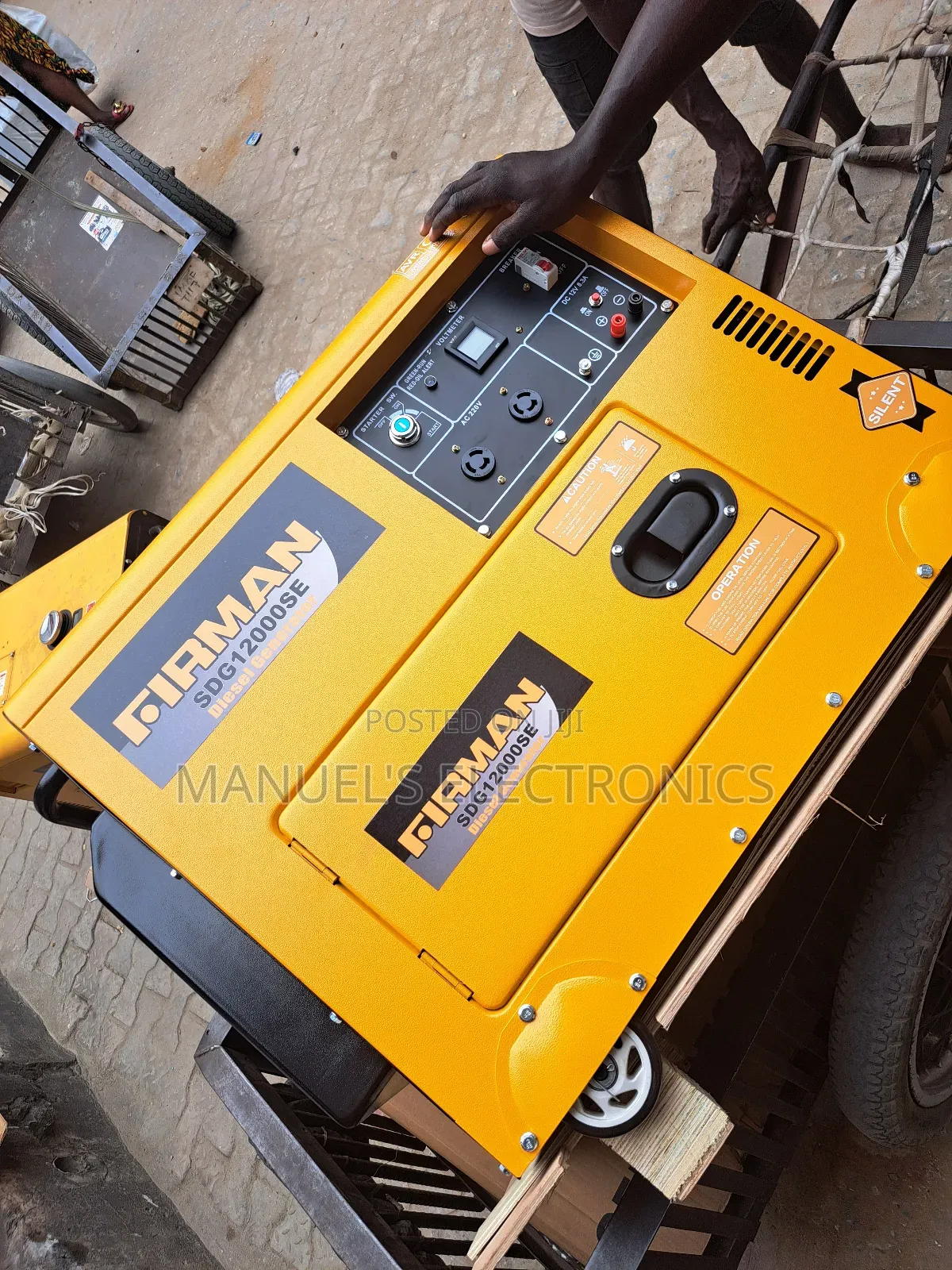 ■□Diesel Soundproof Generator Firman 10kva