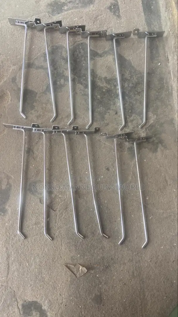 10 Inches Slat Wall Board Display Hooks