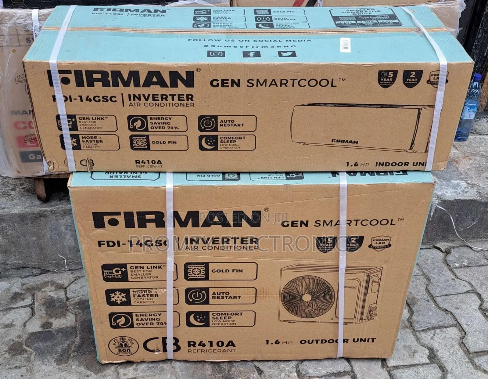☆¤Firman 1.5hp Inverter Air Conditioner With Warranty