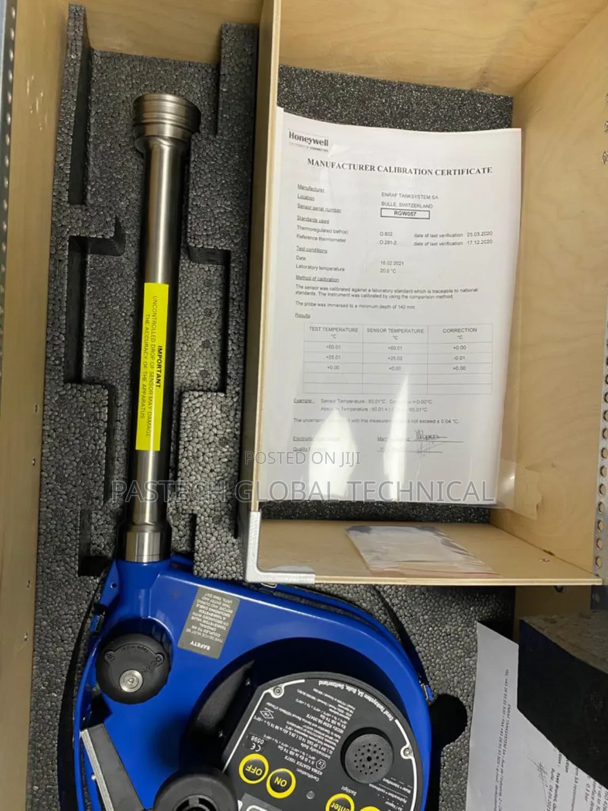 Hermetic Utimeter Gtex for Closed Operation Honeywell