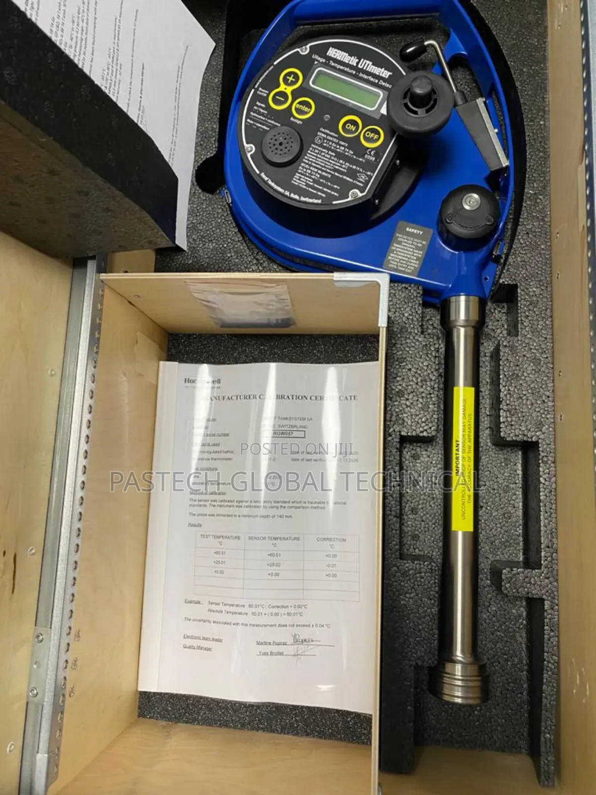 Hermetic Utimeter Gtex for Closed Operation Honeywell