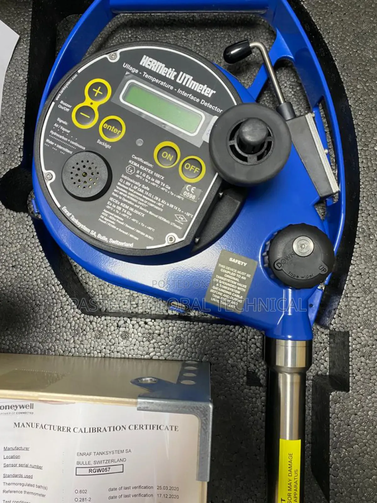 Hermetic Utimeter Gtex for Closed Operation Honeywell
