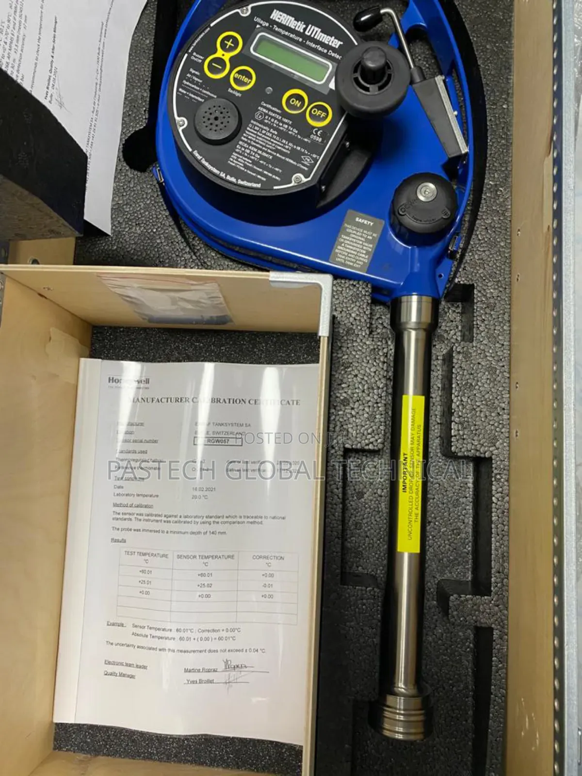 Hermetic Utimeter Gtex for Closed Operation Honeywell