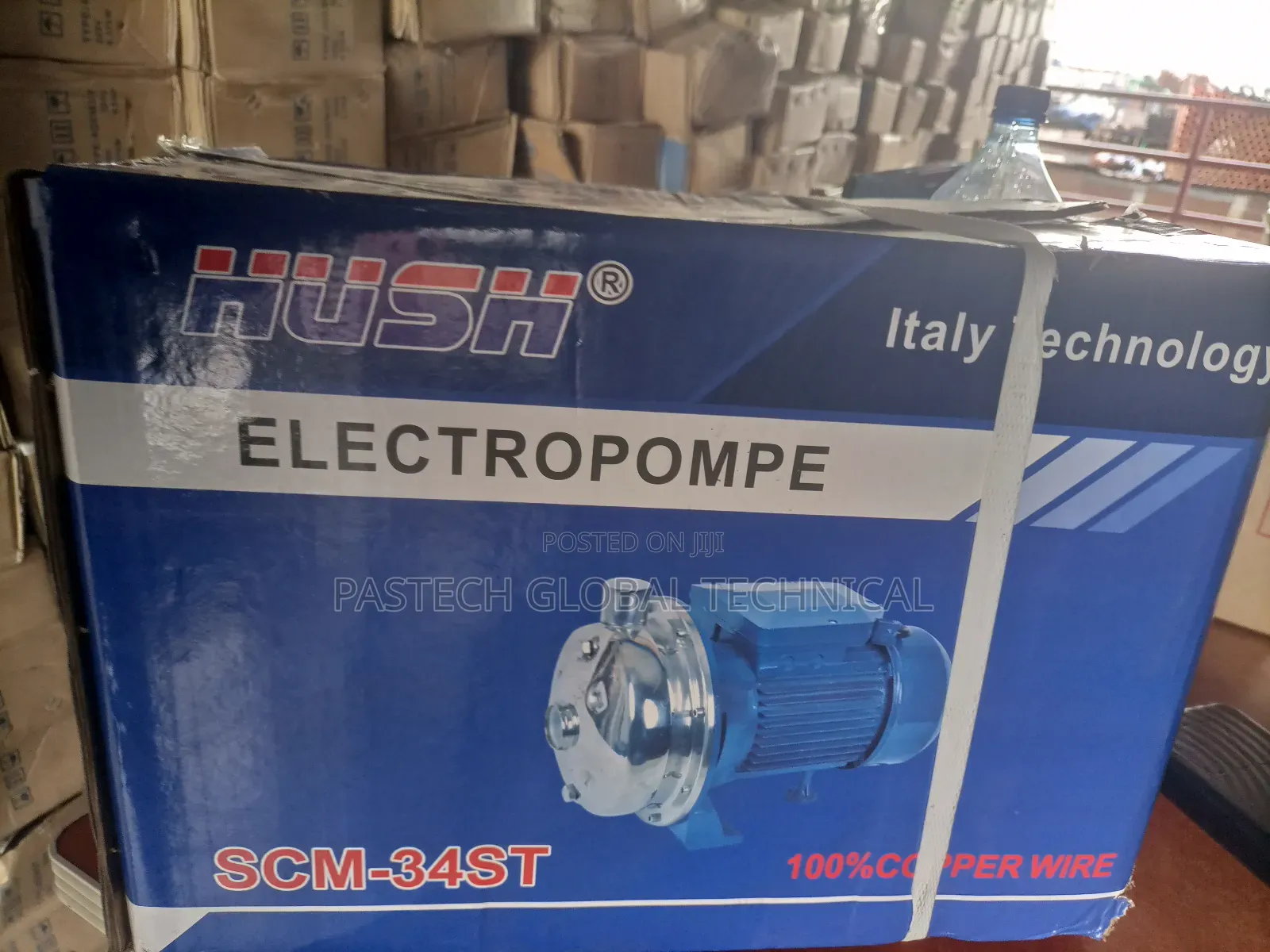 HUSH SCM-34ST 1.5HP Water Pump Stainless Steel Body