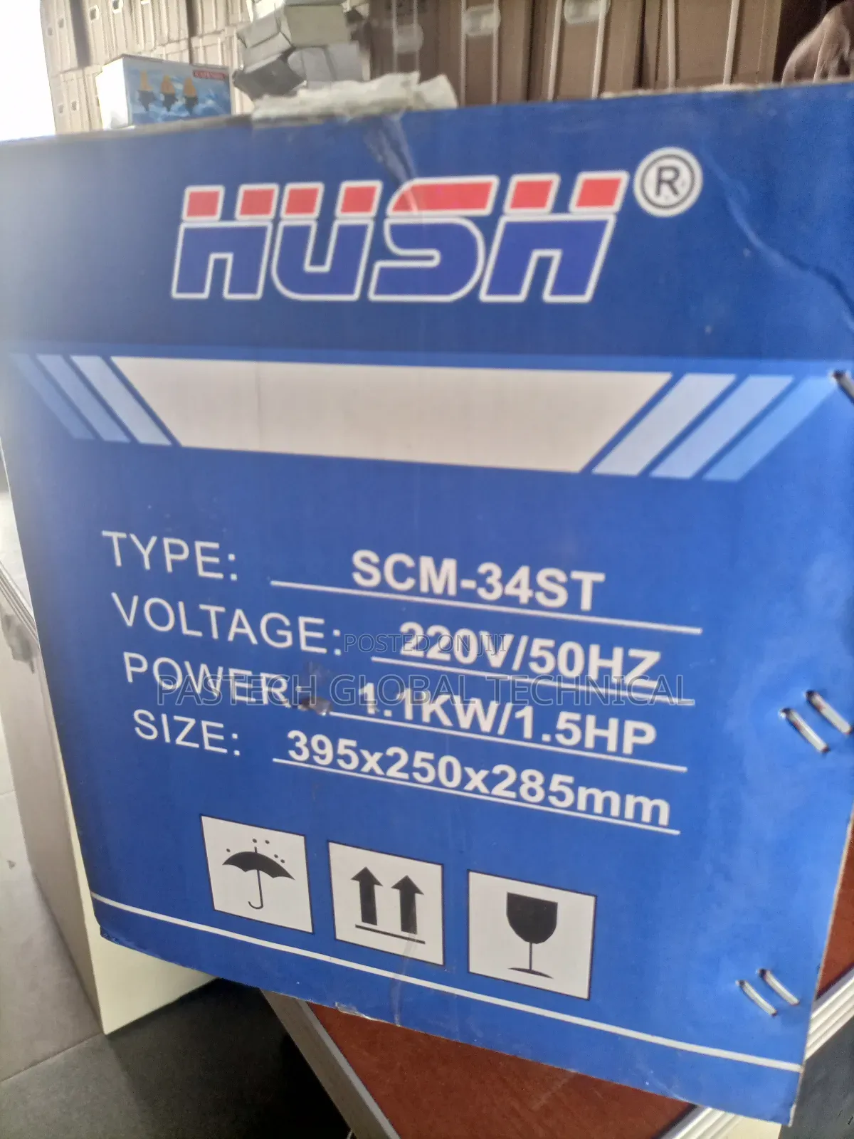 HUSH SCM-34ST 1.5HP Water Pump Stainless Steel Body