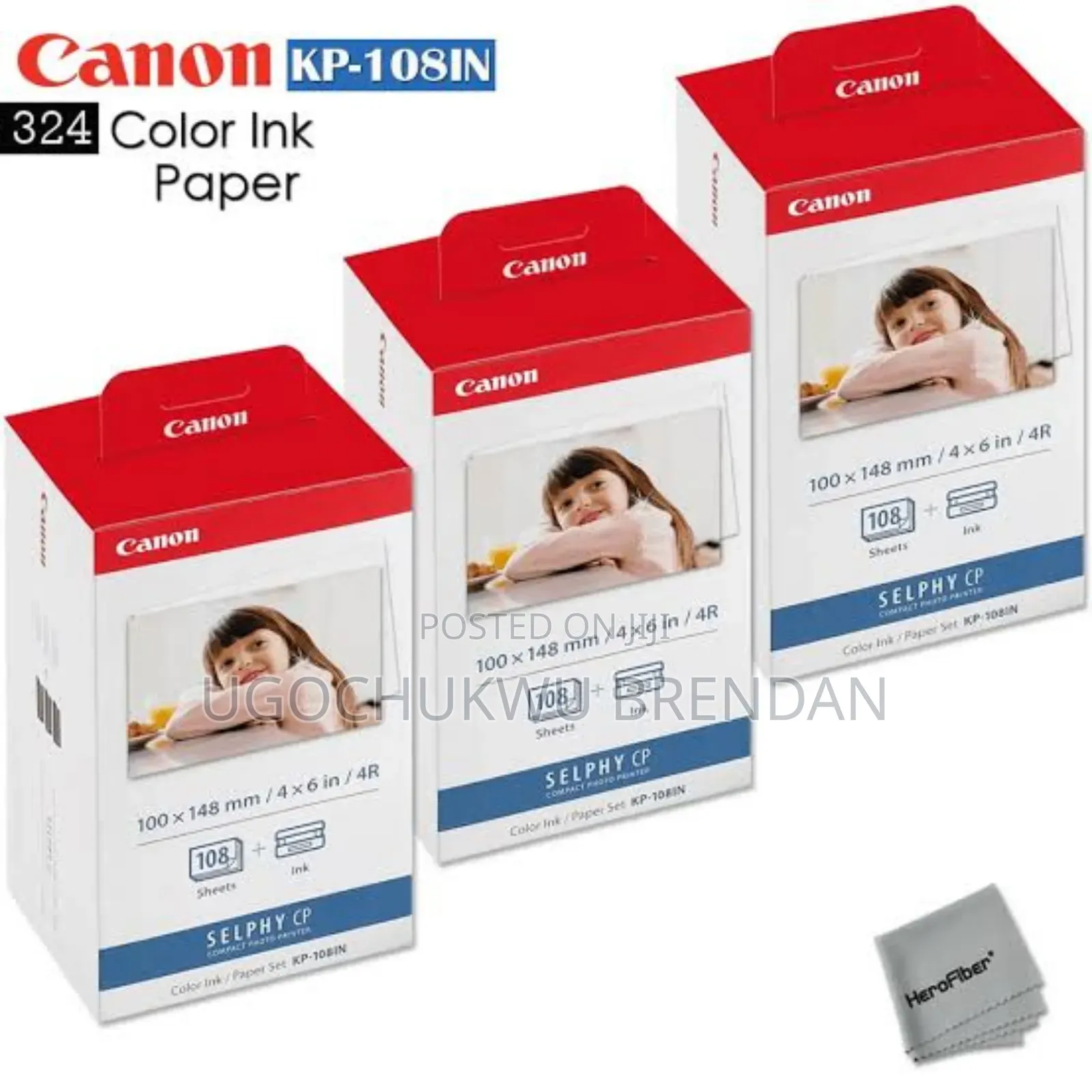 CANON Selphy Paper Ink