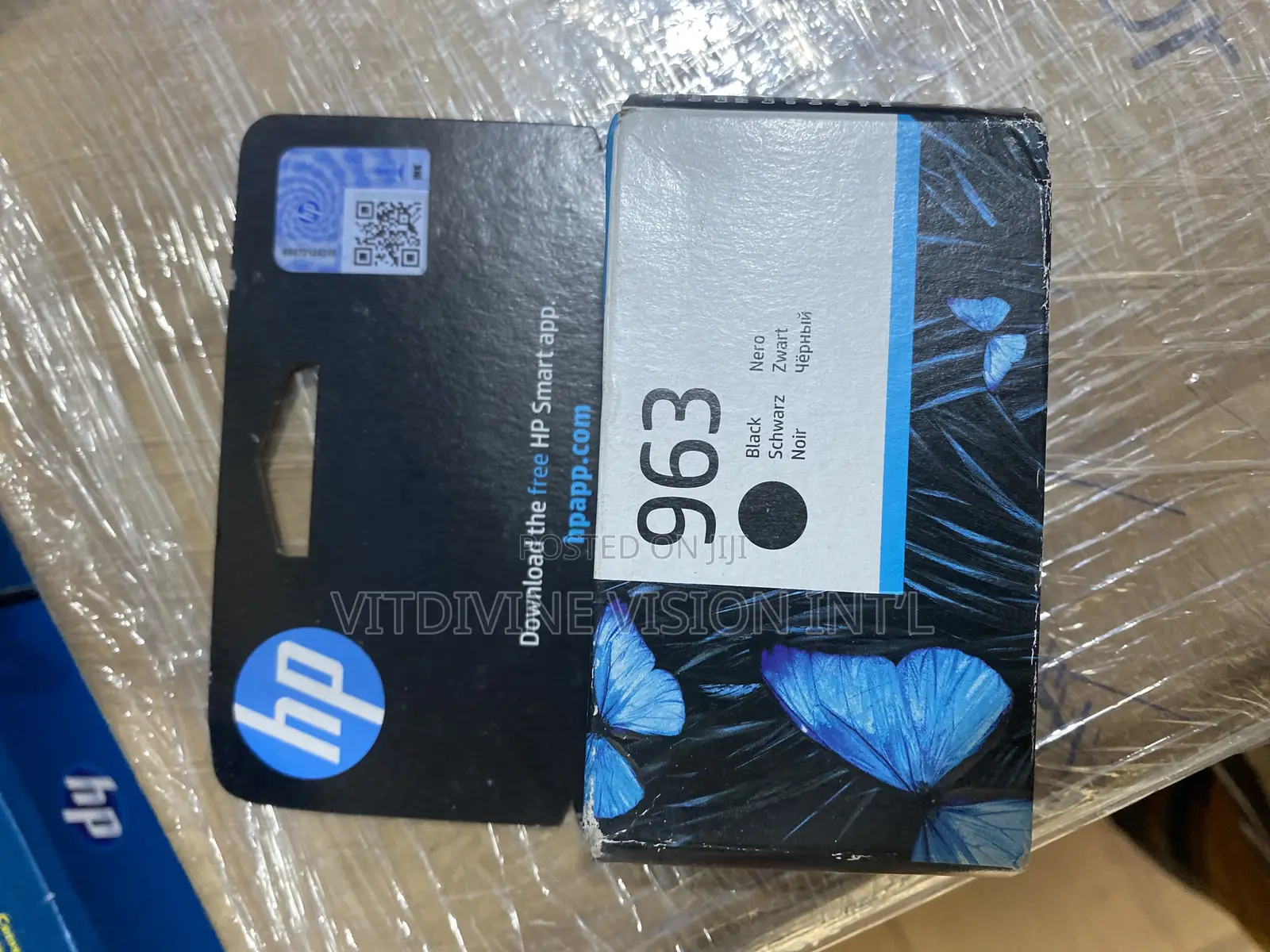 Hp 963 Black Ink Cartridge//Hp Officejet 9023