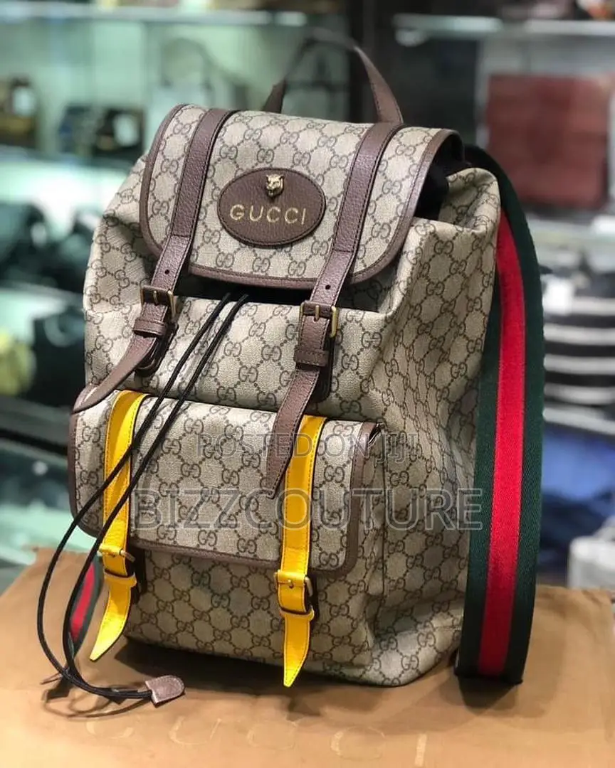 Original Gucci Color and Pattern Selection Backpacks Bags