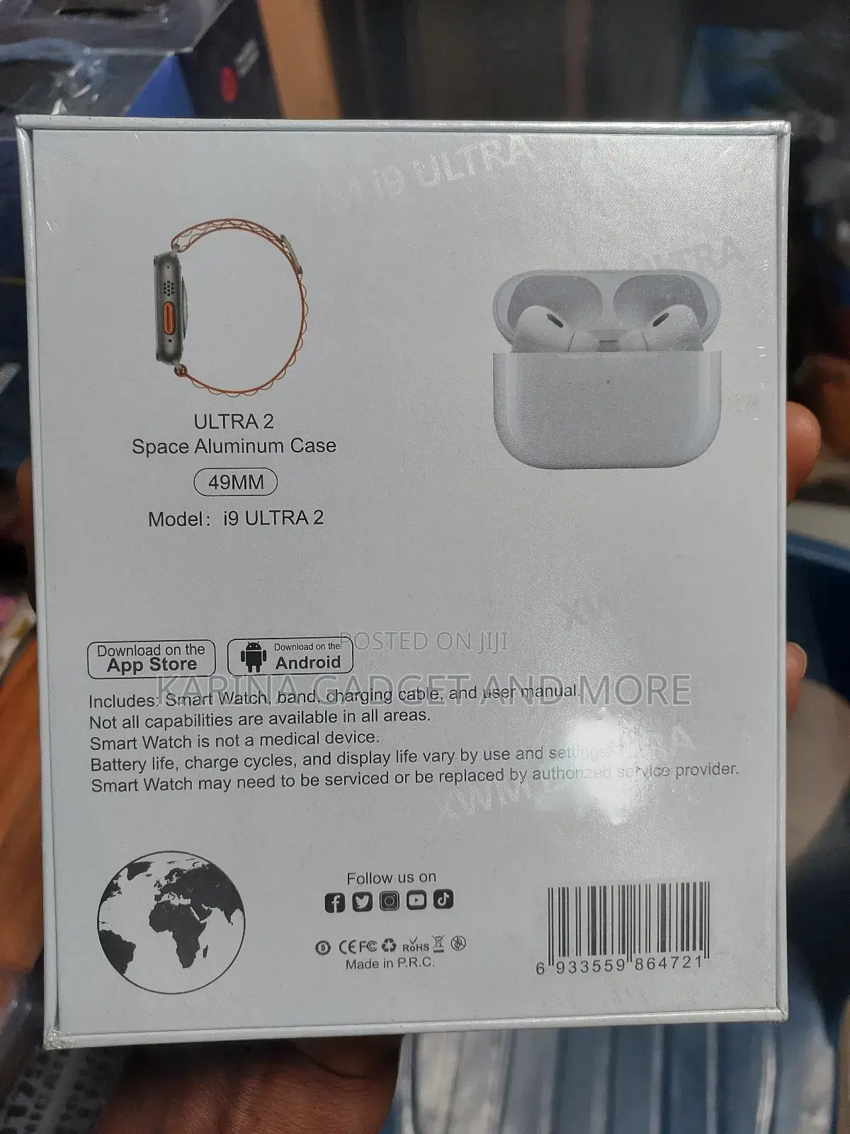 Hi Watch Ultra Wireless Smart Watch