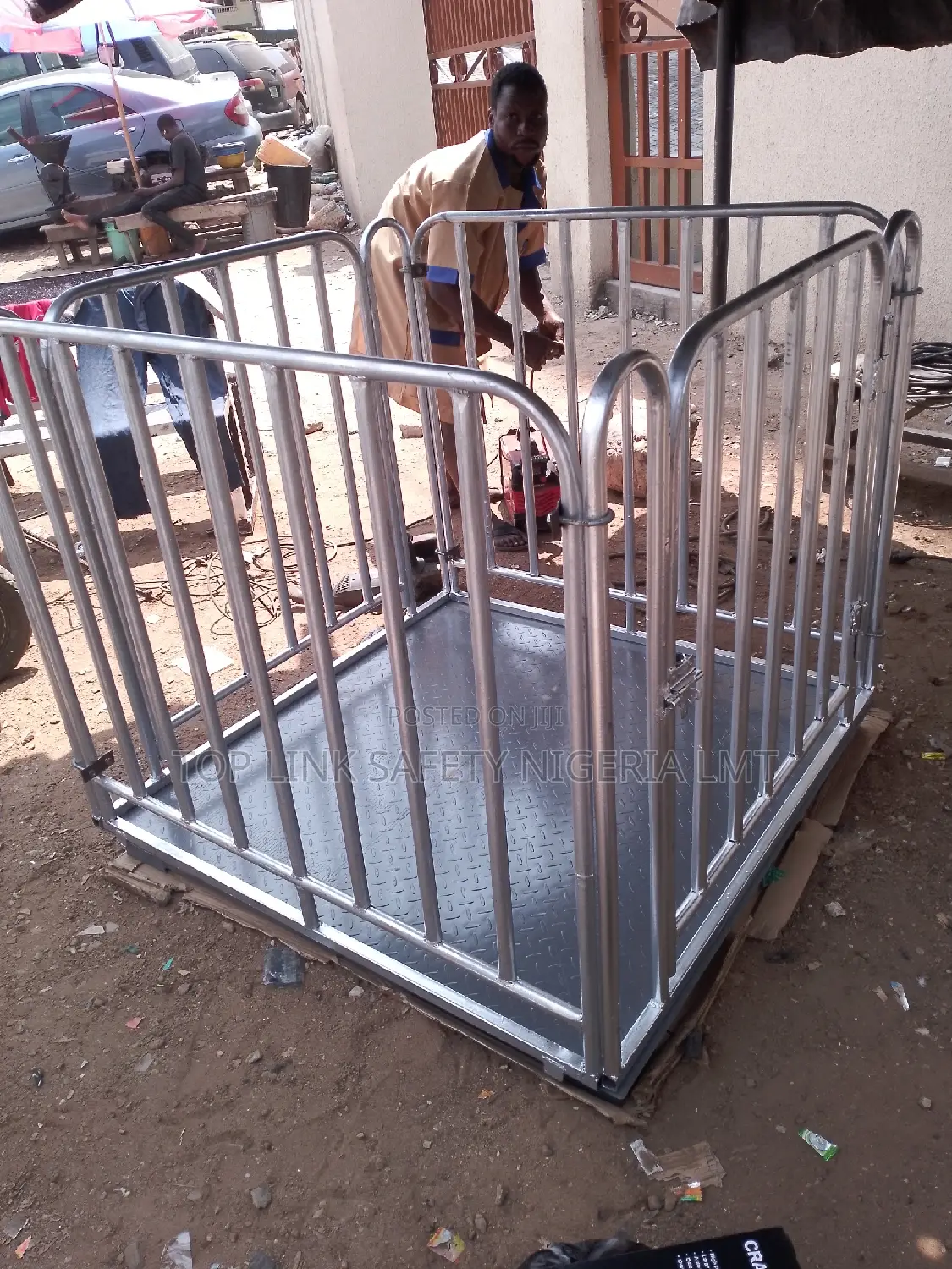 Animal Floor Scale 1.2m by 1.2m 3000kg