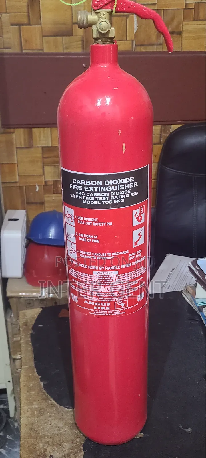 Fire Extinguisher 5kg Co2