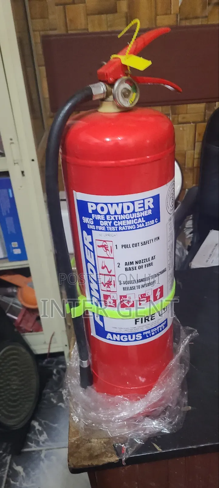 Fire Extinguisher 9kg Powder