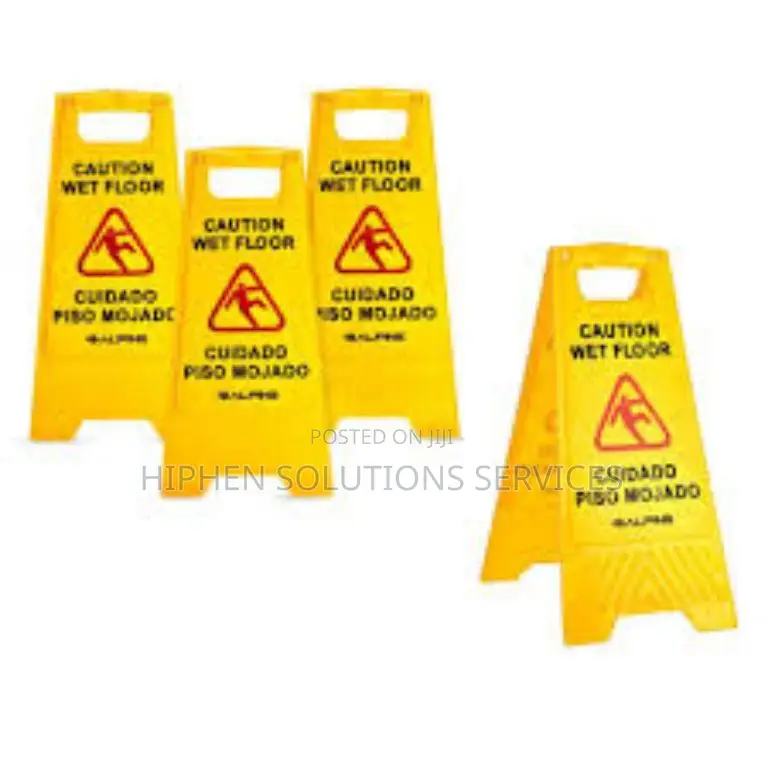 Safety Yellow Warning Signs Commercial Caution