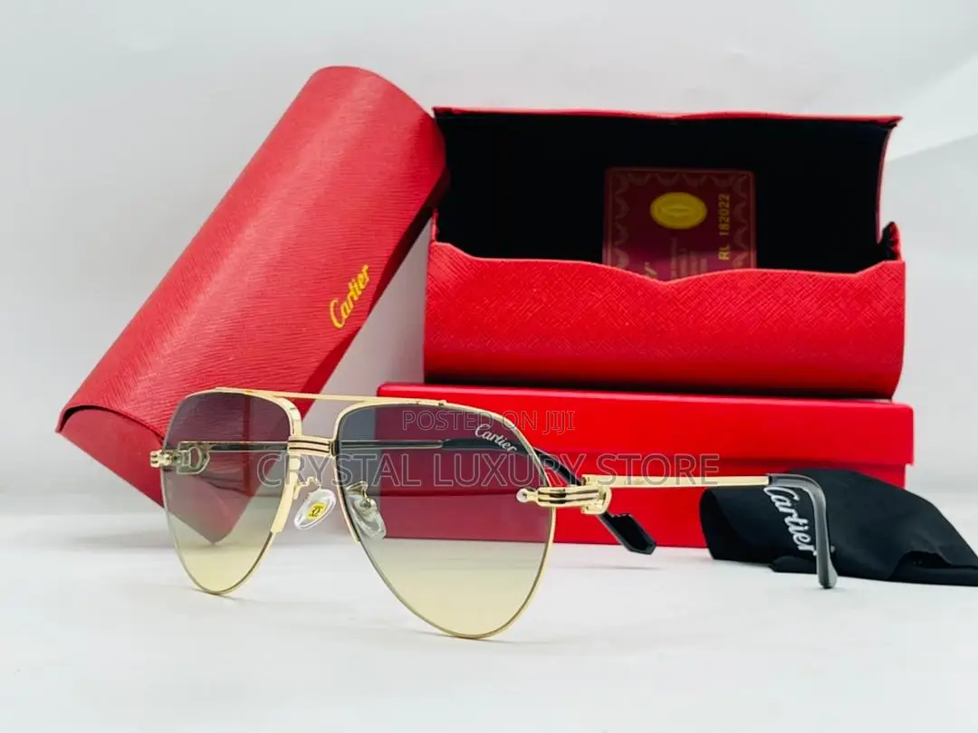 Cartier Quality Luxury Men Sunglasses